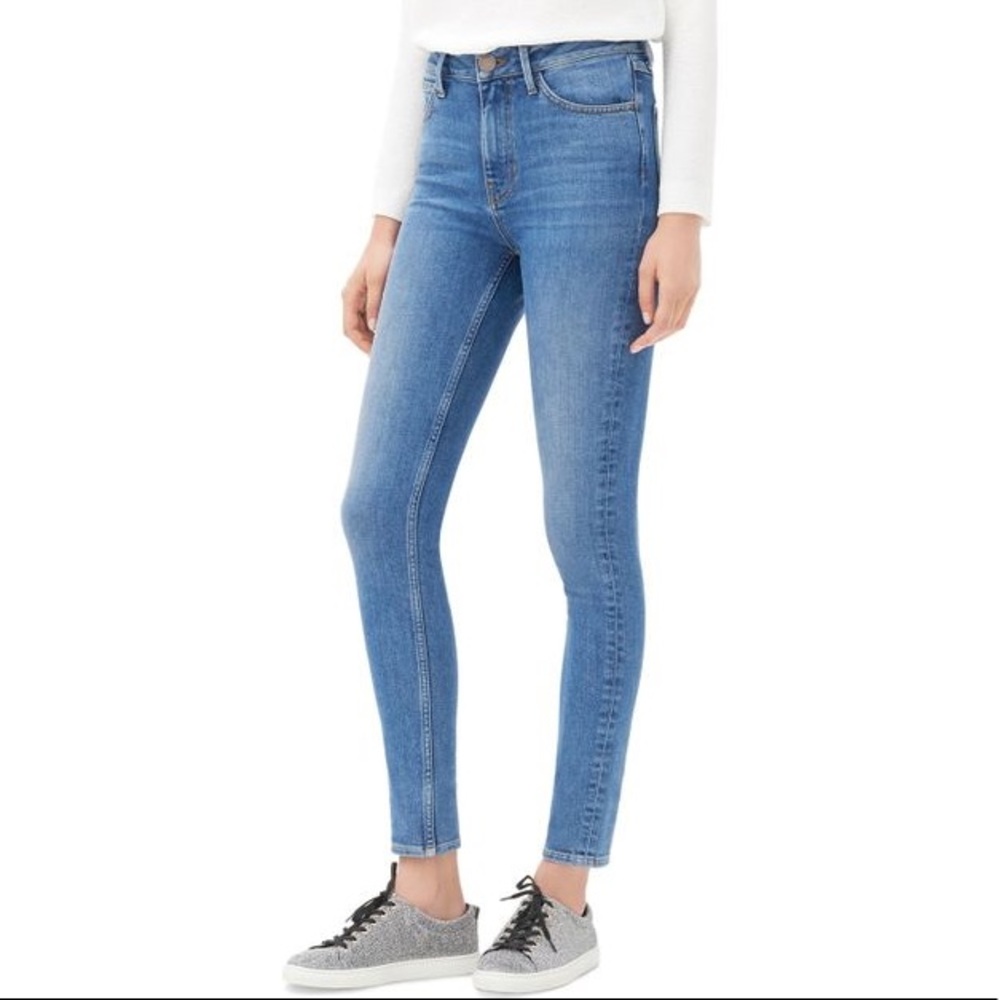 Sandro Palavas high-waist slim fit jeans